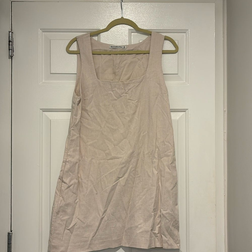 Abercrombie Flax Squareneck Mini Dress